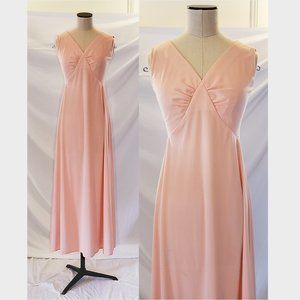 Vintage International Ladies Garment Workers Union blush pink dress 2